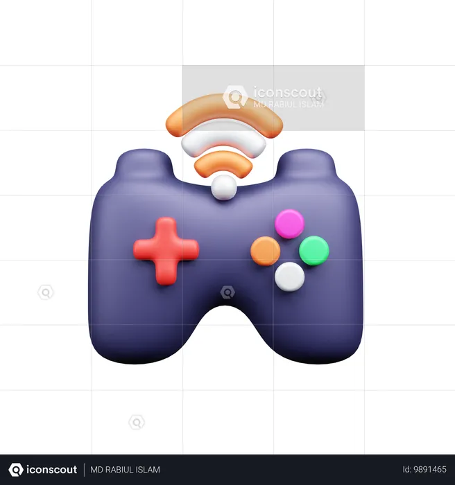 Control de juego  3D Icon