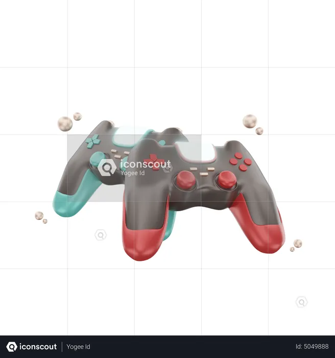 Control de juego  3D Icon