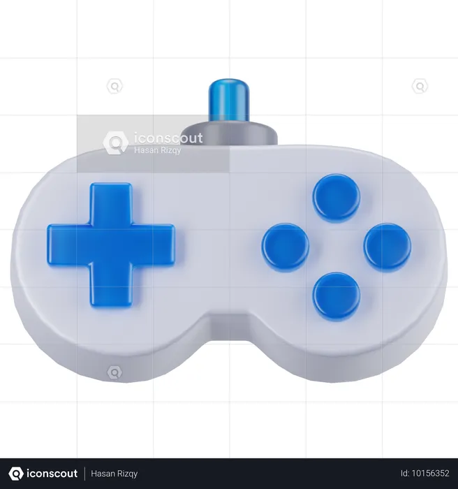 Controle de vídeo game  3D Icon