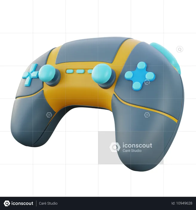 Une manette  3D Icon