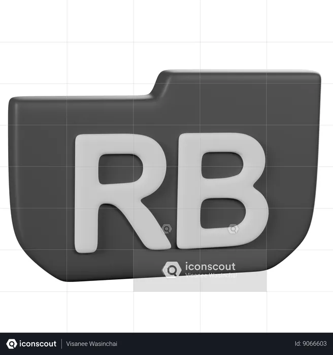 Bouton rb du contrôleur  3D Icon