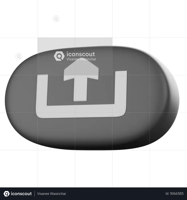 Controller Save Button  3D Icon
