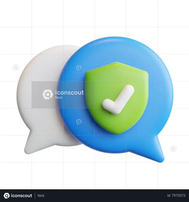 Conversation  3D Icon