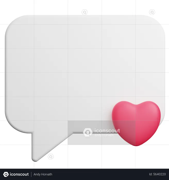 Parler d'amour  3D Icon