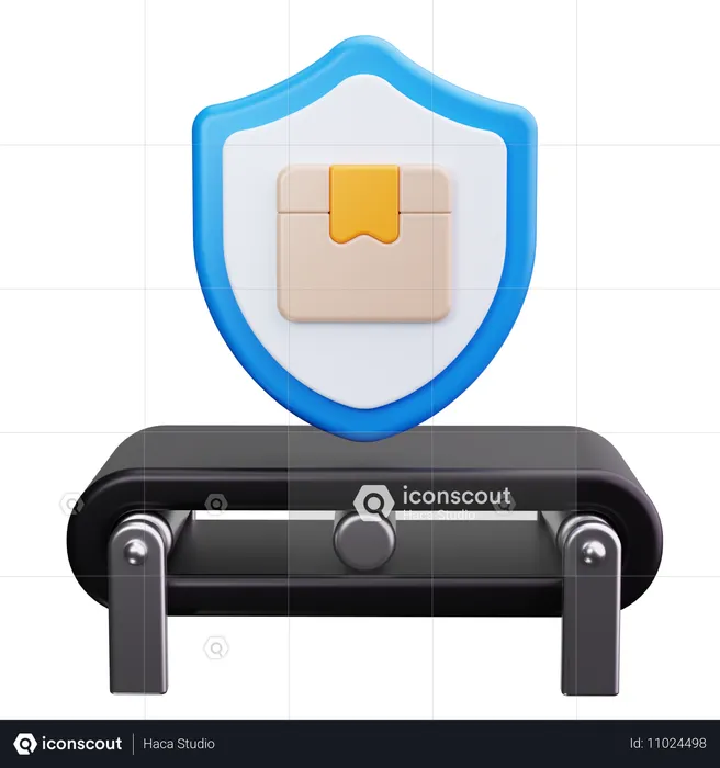 Sécurité du convoyeur  3D Icon