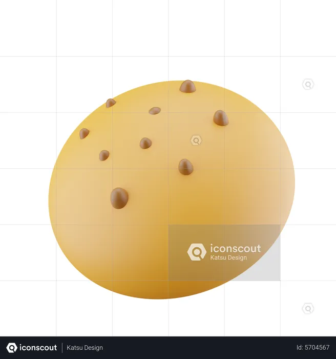 Coocies bread  3D Icon