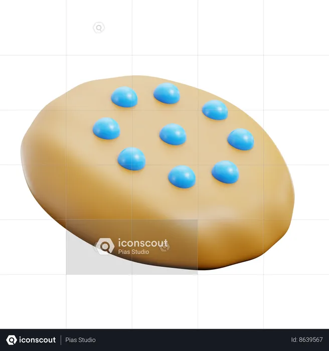 Coockies  3D Icon