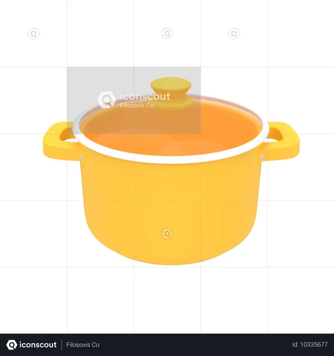 Cooker  3D Icon