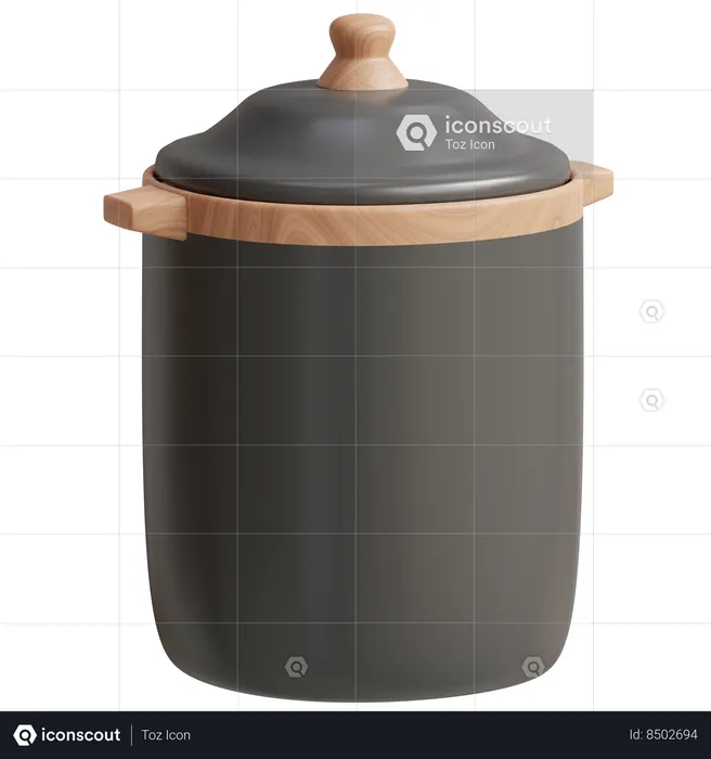 Cooker  3D Icon