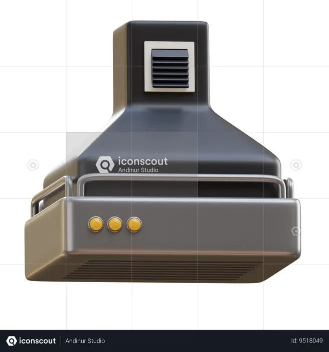 Cooker Hood  3D Icon