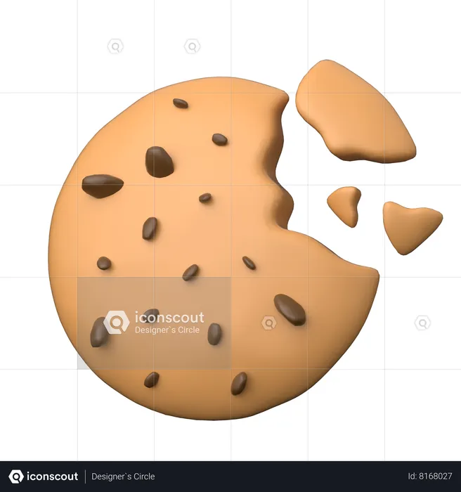 Cookie  3D Icon