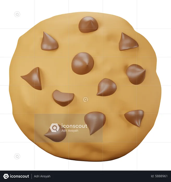 Cookie Biscuit  3D Icon