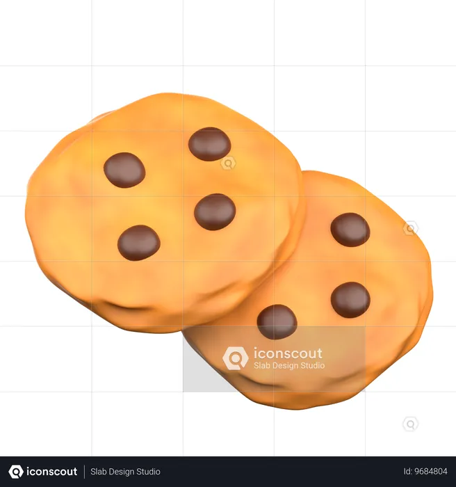 Biscuits  3D Icon