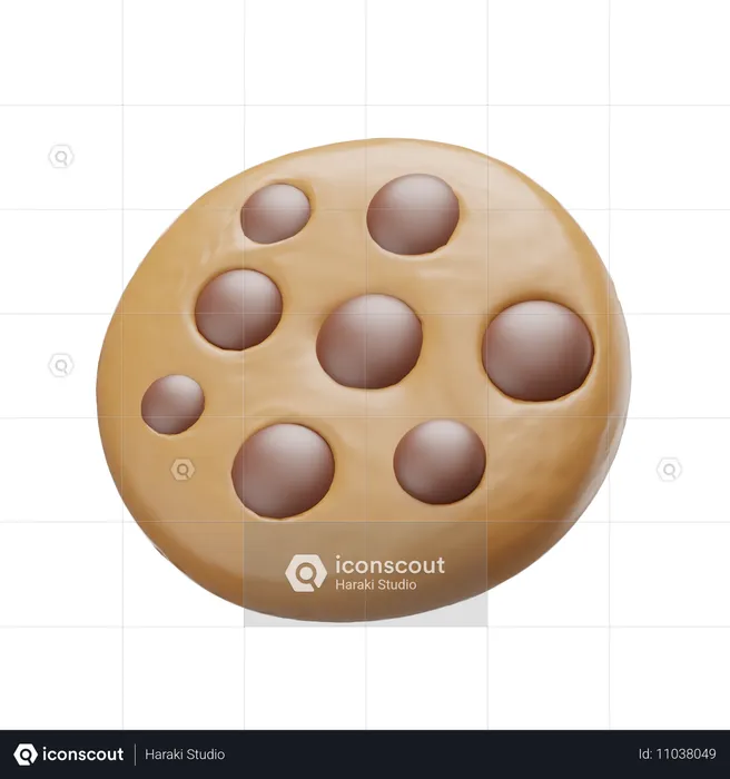 Biscuits  3D Icon