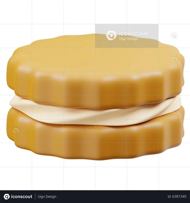 Cookies Cream  3D Icon