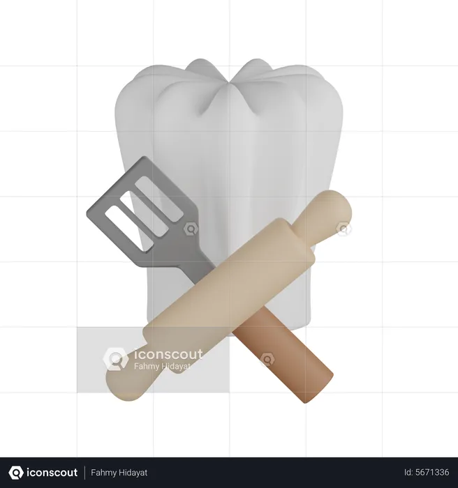 Cooking  3D Icon