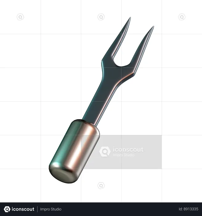 Cooking Fork  3D Icon