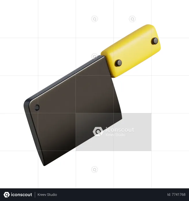 Cooking Knife  3D Icon