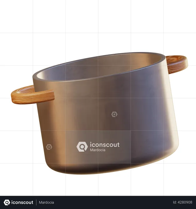 Cooking Pan  3D Illustration