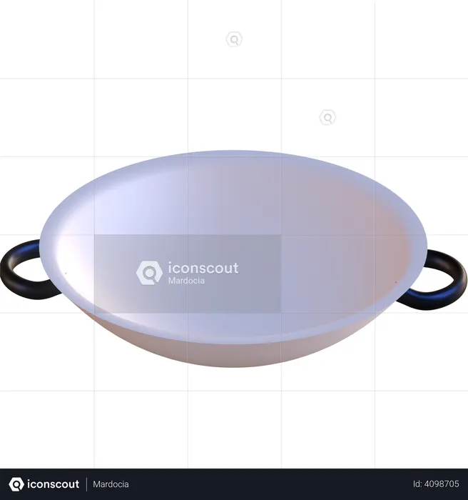 Cooking Pan  3D Illustration