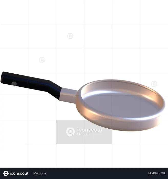 Cooking Pan  3D Illustration