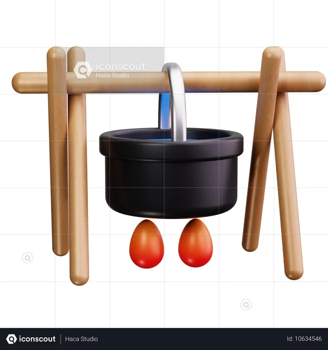 Cooking Pot  3D Icon