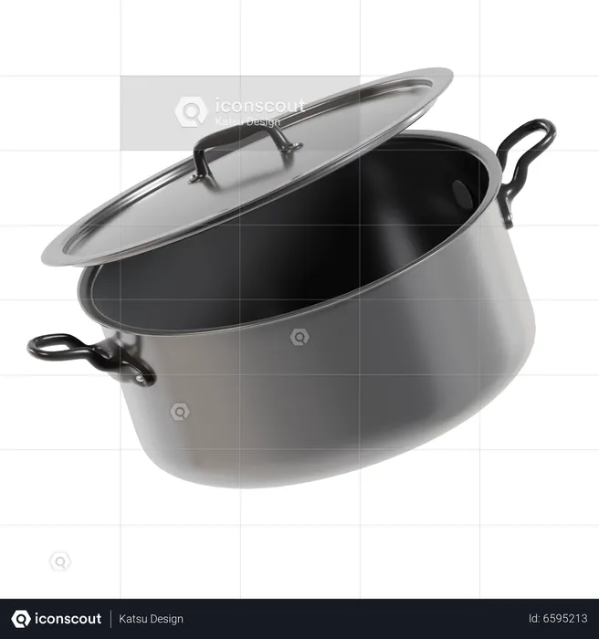 Cooking Pot  3D Icon