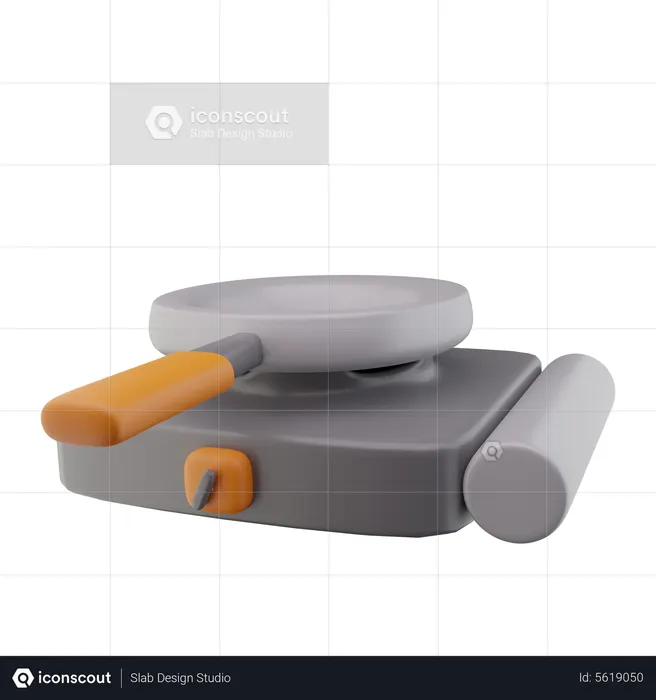 Cooking Stove  3D Icon