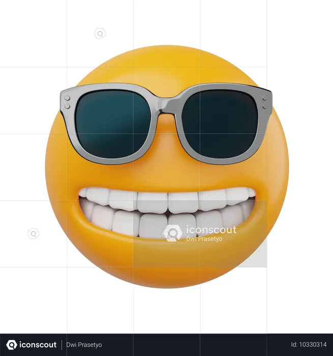 Cool Emoji 3D Icon