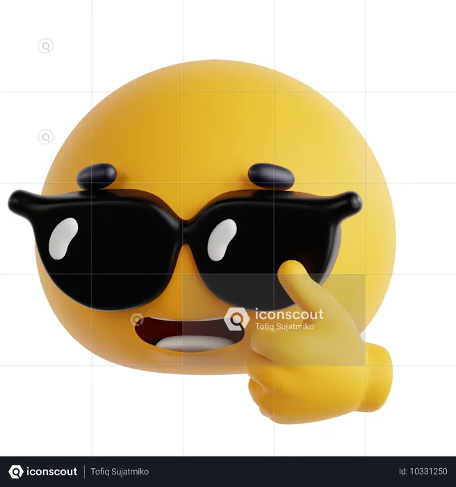 Cool Emoji 3D Icon