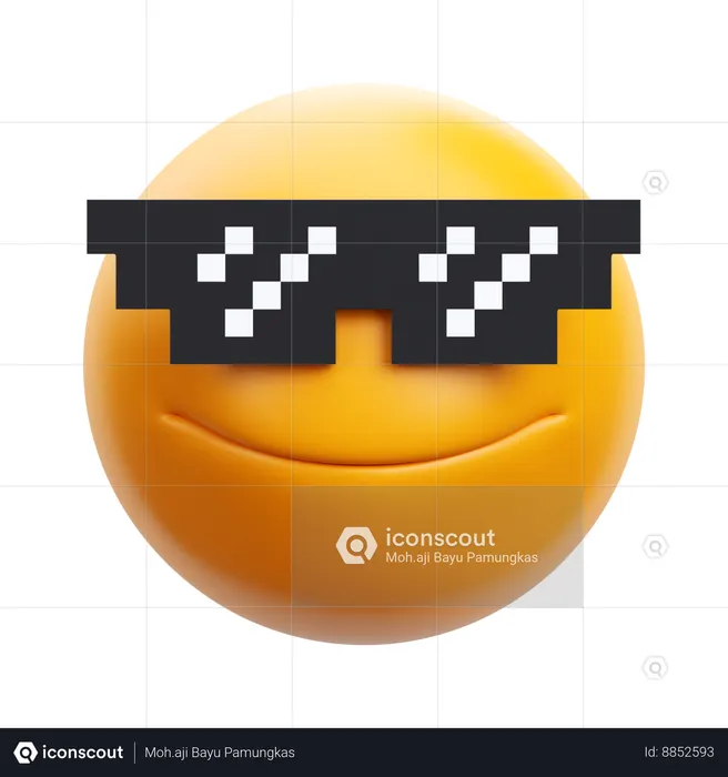 Cool Emoji 3D Icon