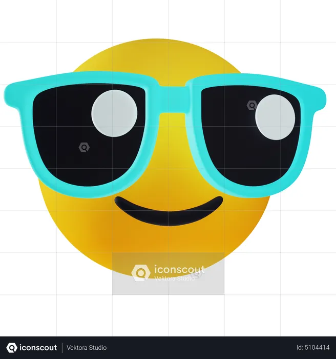 Cool Emoji 3D Icon