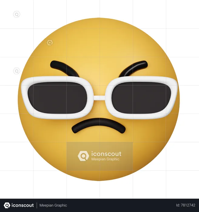 Cool Emoji 3D Icon