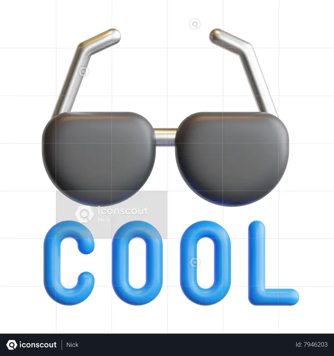 Cool Emoji 3D Sticker