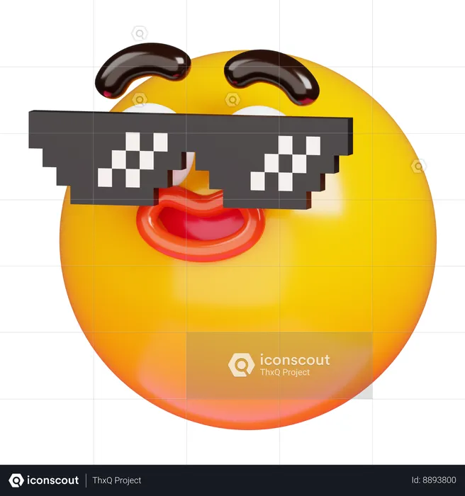 Cool Emoji Emoji 3D Icon