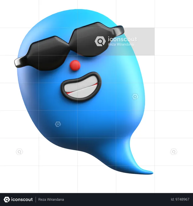 Cool Emoji Emoji 3D Icon