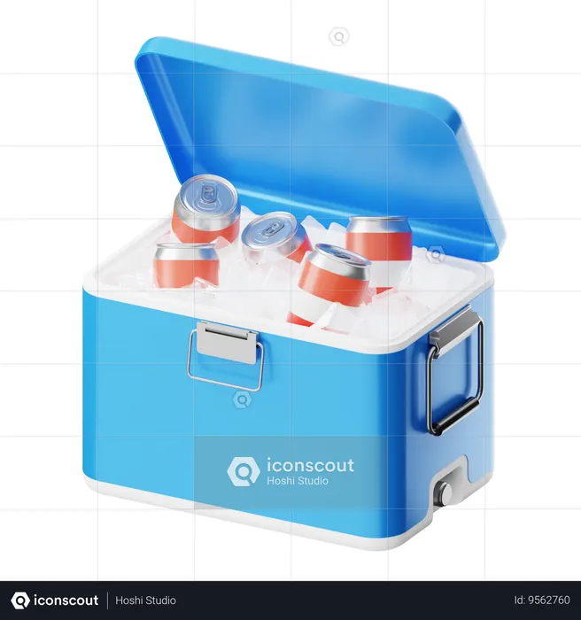 Cooler  3D Icon