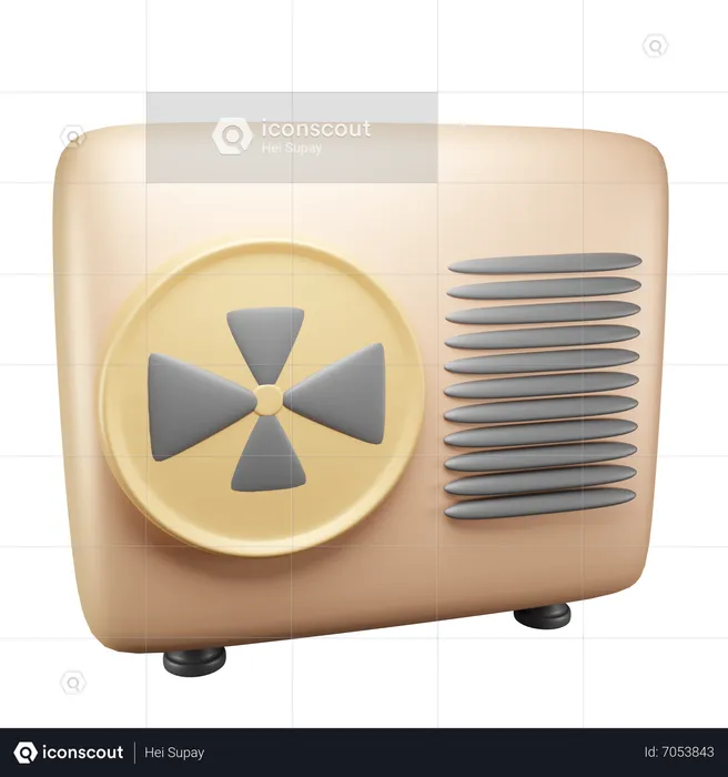 Cooler Fan  3D Icon