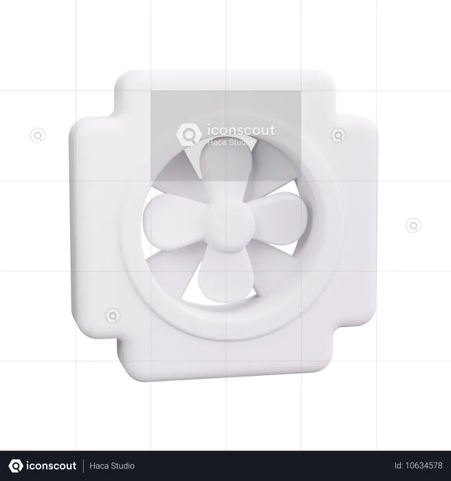 Cooling System Service  3D Icon