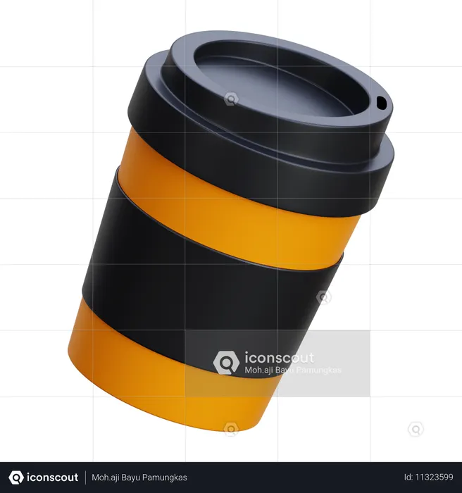 Copo de bebida  3D Icon