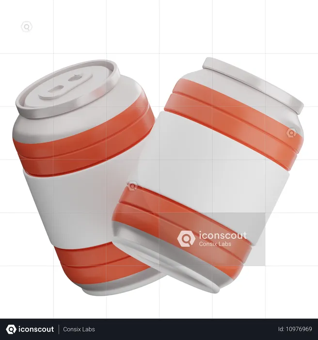 Copo de refrigerante  3D Icon