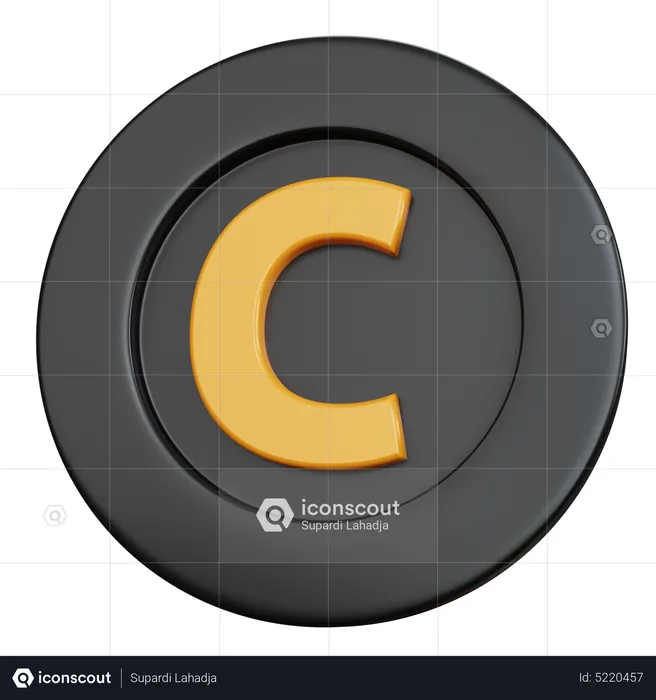 Copyright  3D Icon