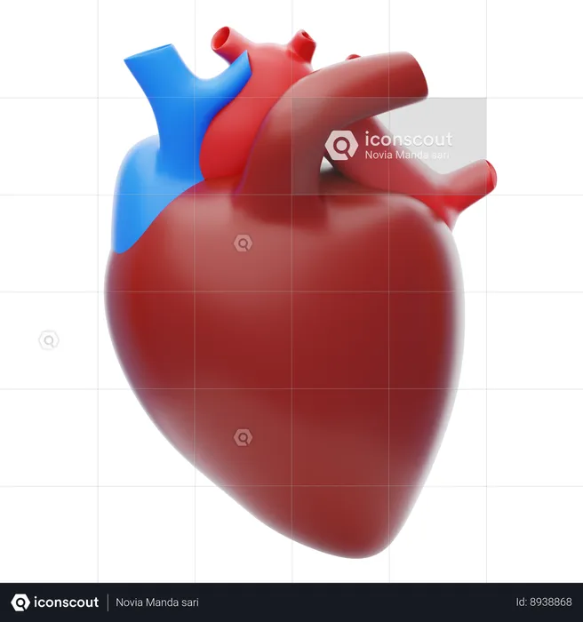 Coração  3D Icon