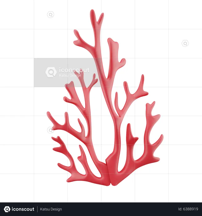 Corail  3D Icon