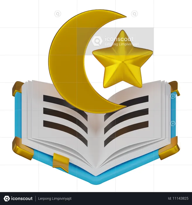 Al Quran  3D Icon