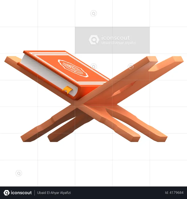 Corán  3D Icon
