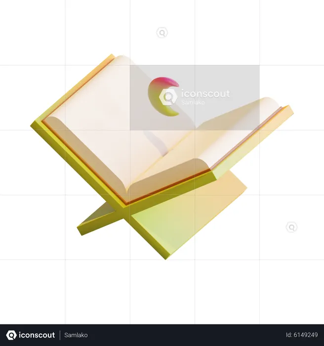 Coran  3D Icon