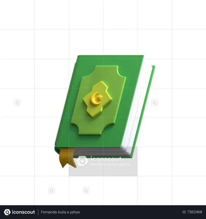 Coran islamique  3D Icon