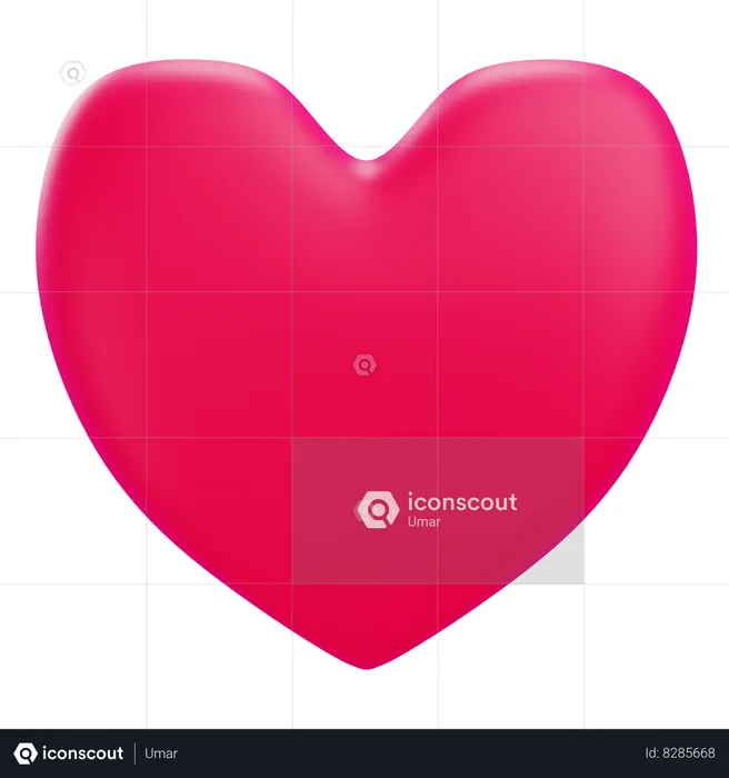 Corazón  3D Icon