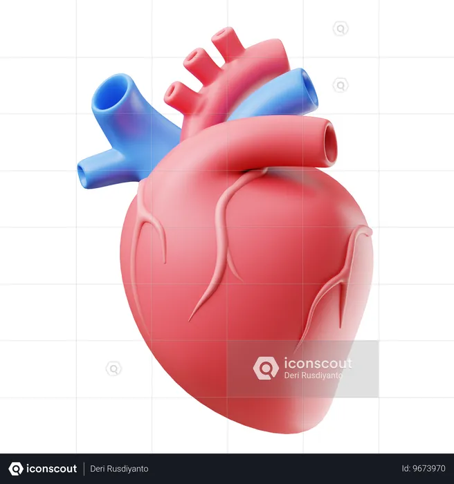 Corazón  3D Icon